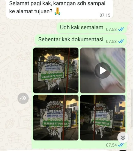 Pengiriman Papan Bunga Selamat Malangrejo Banyuurip