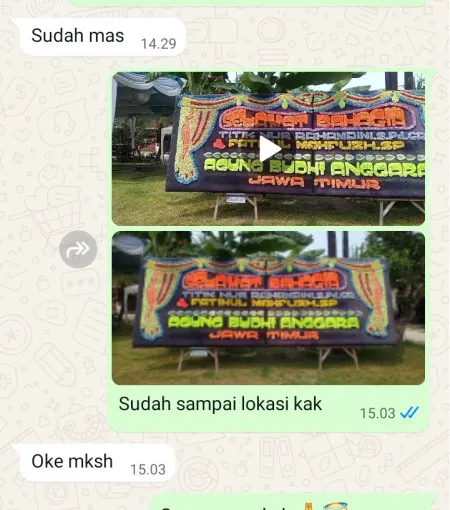 Pengiriman Papan Bunga Malangrejo Banyuurip